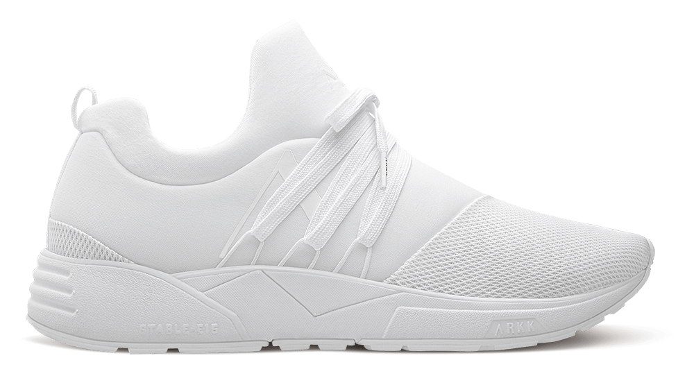 ARKK NOS Raven Mesh PET S-E15 | Triple White | Women Raven